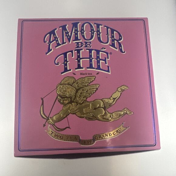 Amour De The Loose Black Tea TWG Roses With Hints Of Vanilla 100 Grams - Picture 1 of 5